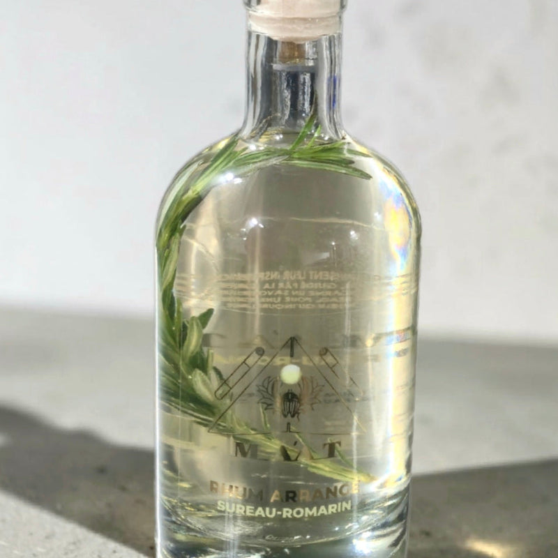 The infused ELDERFLOWER-ROSEMARY