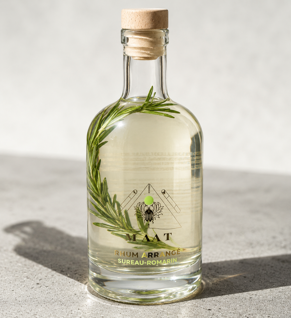 The infused ELDERFLOWER-ROSEMARY
